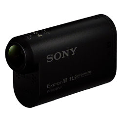 Sony HDR-AS30V Action Cam Camcorder, HD 1080p, 11.9MP, Wi-Fi, NFC, GPS with Waterproof Case